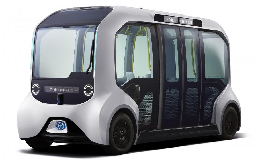 Toyota e-Palette 2019 года 